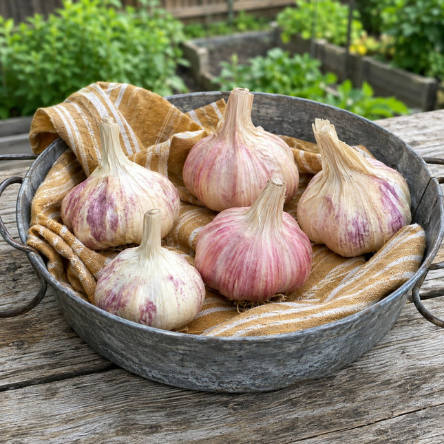 Southern Growers Duo – Donostia Red & Inchelium Red Seed Garlic
